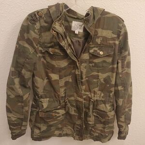 New Look Camouflage Utility Jacket